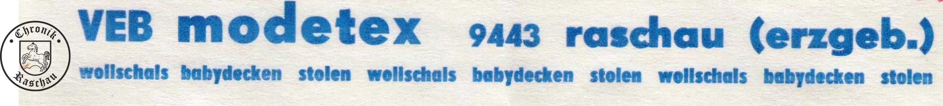 1977 VEB Modetex